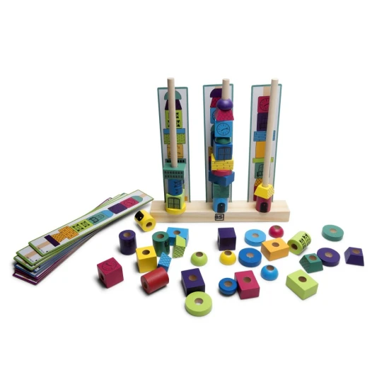 Logikspiel – Türme bauen – BS Toys BS_GA370