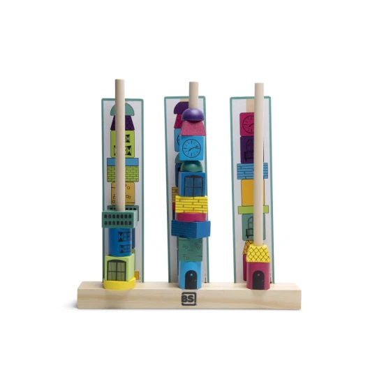 Logikspiel – Türme bauen – BS Toys BS_GA370