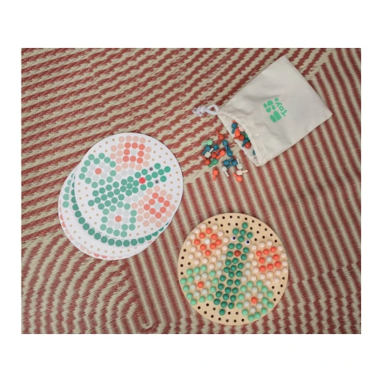 Mosaik mit Holzpilzen – BS Toys BS_GA487