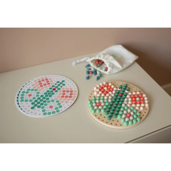 Mosaik mit Holzpilzen – BS Toys BS_GA487