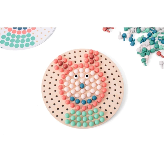 Mosaik mit Holzpilzen – BS Toys BS_GA487