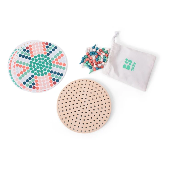 Mosaik mit Holzpilzen – BS Toys BS_GA487