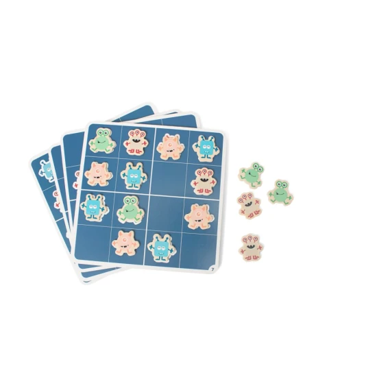 Holz-Sudoku – Monster Holz-Sudoku – Monster – BS Toys BS_GA493