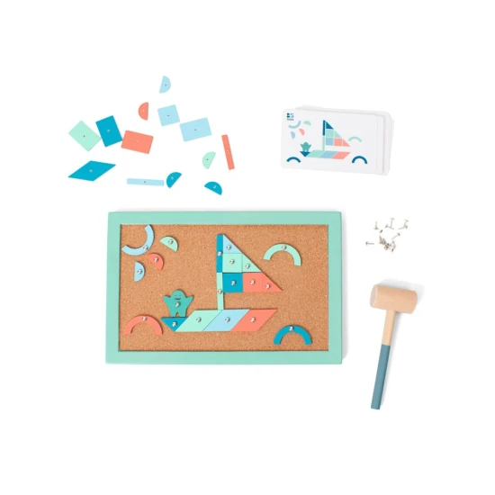 Hämmerspiel mit Hammer und Nägeln Hämmerspiel mit Hammer und Nägeln – BS Toys BS_GA494