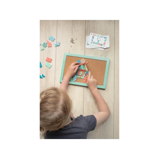 Hämmerspiel mit Hammer und Nägeln Hämmerspiel mit Hammer und Nägeln – BS Toys BS_GA494