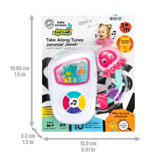 Multisensorisches Musikspielzeug Tunes Jammin Janet™ 3M+ Multisensorisches Musikspielzeug Tunes Jammin Janet™ 3M+ Baby Einstein 17782-000