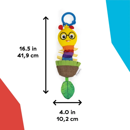 Ziehspielzeug mit Rassel am C-Ring Cal-a-Puller™ 0M+ Ziehspielzeug mit Rassel am C-Ring Cal-a-Puller™ 0M+ Baby Einstein 16887-6