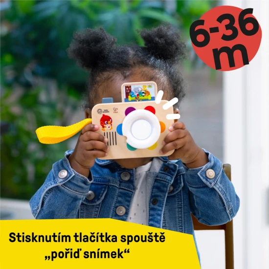 Mit der Baby Einstein Spielzeugkamera ist das Lernen von Farben ein Kinderspiel.