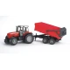 Farmer Traktor Massey Ferguson mit Anhänger – Bruder 1072BRUD02045
