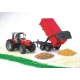Farmer Traktor Massey Ferguson mit Anhänger – Bruder 1072BRUD02045