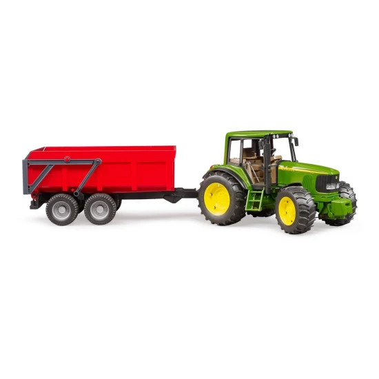 Farmer Traktor John Deere mit Anhänger – Bruder 1072BRUD02057