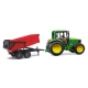 Farmer Traktor John Deere mit Anhänger – Bruder 1072BRUD02057