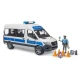 Baufahrzeuge MB Sprinter Polizei mit Blaulicht – Bruder 1072BRUD02683