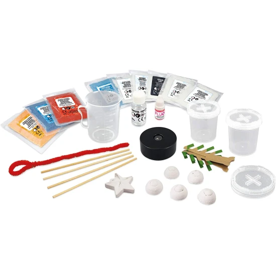 Charming Crystals ist ein lustiges Set zum Herstellen von Kristallen.