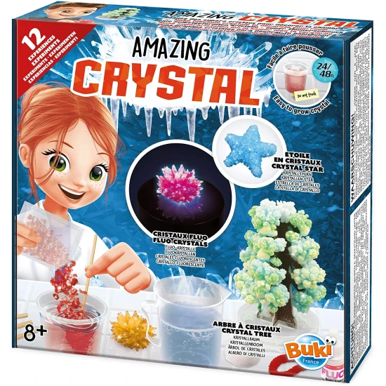 Charming Crystals ist ein lustiges Set zum Herstellen von Kristallen.