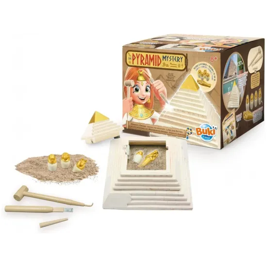 Geheimnisse der Pyramiden – Archäologie-Set zur Entdeckung der Geheimnisse des alten Ägypten