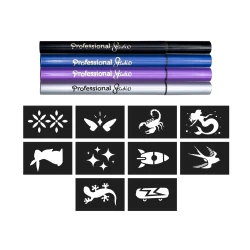 Kreativset Tattoostifte Silber