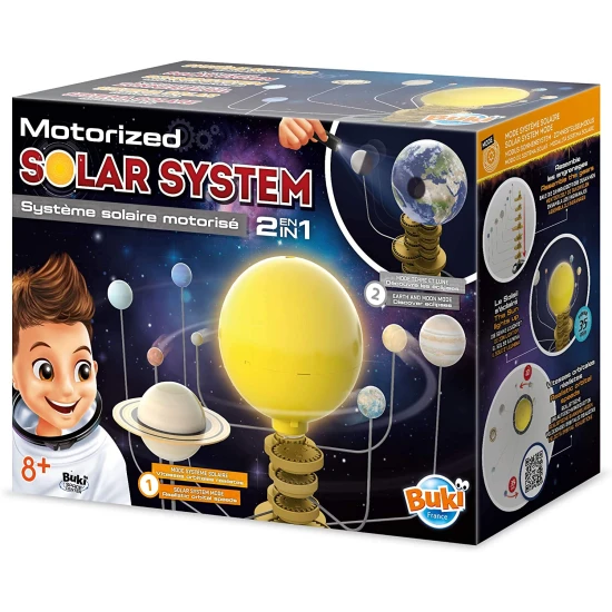 Ein bewegliches Modell des Sonnensystems