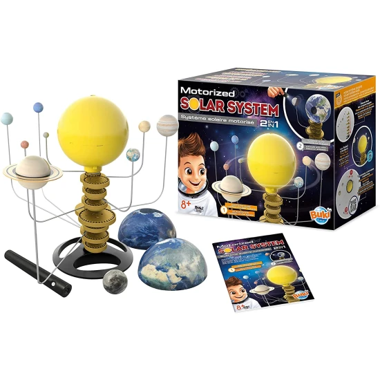 Ein bewegliches Modell des Sonnensystems