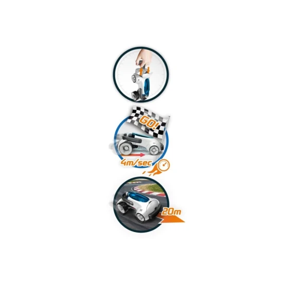 Druckluft-Rennauto – Bauen Sie Ihr eigenes Auto ohne Batterien!