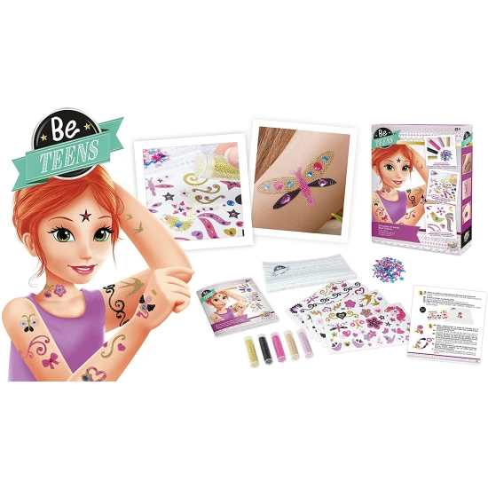 Perlentattoos für Kinder Buki France