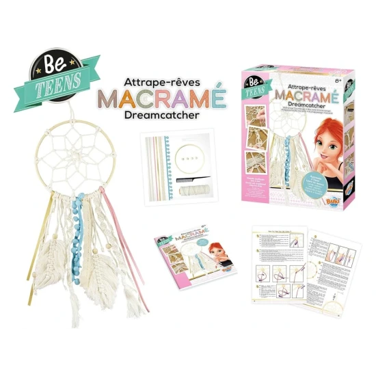 Makramee Traumfänger Deluxe Kreativset – sofort einsatzbereit.