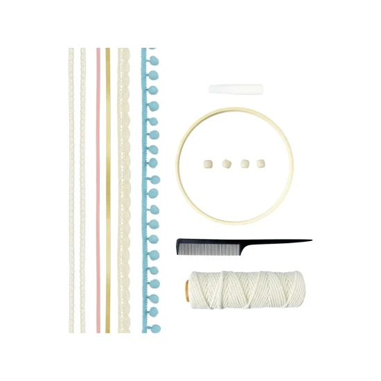 Makramee Traumfänger Deluxe Kreativset – sofort einsatzbereit.