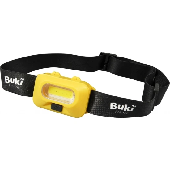 Praktische LED-Stirnlampe mit vier Leuchtmodi für zu Hause und draußen. 