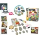 Kreatives Steinbemal-Set mit Farben, Pinsel, Aufklebern und Markern – ideal für kreative Projekte für Kinder und Erwachsene.
