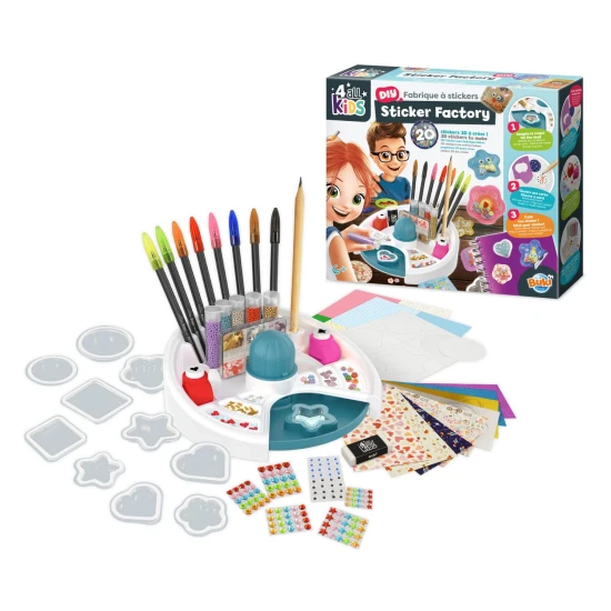 Aufkleberfabrik: 20 originelle 3D-Aufkleber zum Gestalten