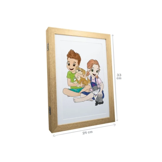 Rahmen für Zeichnungen – ideal zum Aufbewahren und Präsentieren von Kinderkreationen