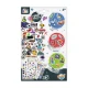 Buki Sticker-Set 200+ Gaming mit Gaming-Motiven