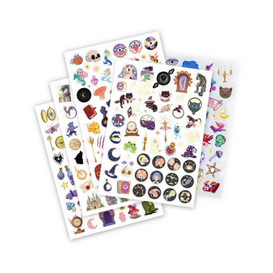 Buki Sticker-Set 200+ Fantasy mit Fantasy-Motiven