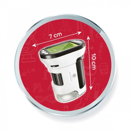 Tragbares Video Mikroskop Buki mit Bildschirm für Kinder