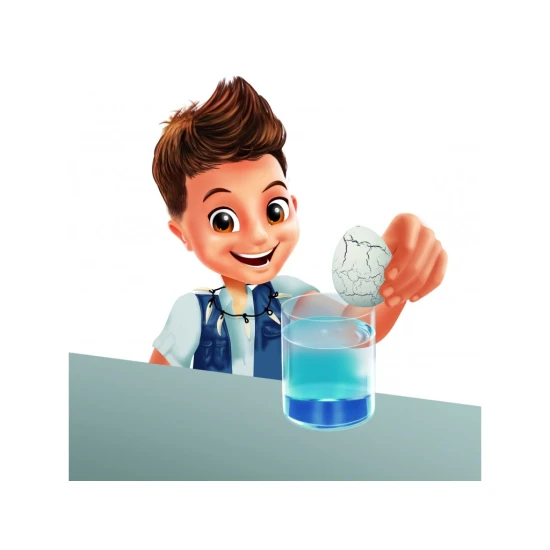 Beobachten Sie, wie der Dinosaurier schlüpft! Ein aufregendes Spielzeug für Dinosaurierliebhaber.