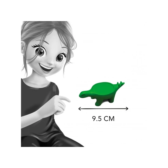 Der Kristalldinosaurier ist ein Experimentierset für kleine Wissenschaftler.