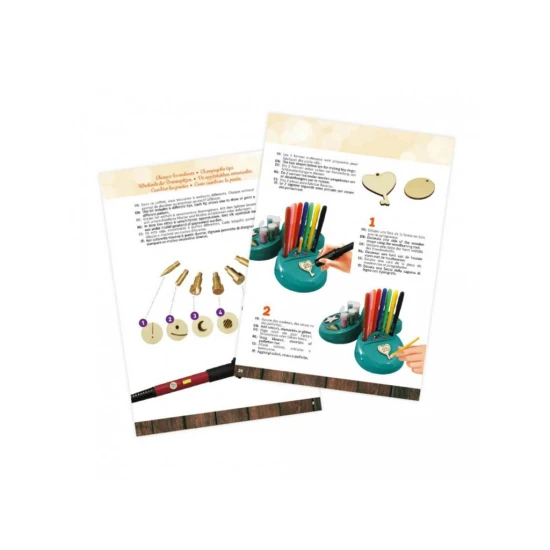 Professionelles Gravurstudio für Kinder zum Erstellen origineller Gegenstände