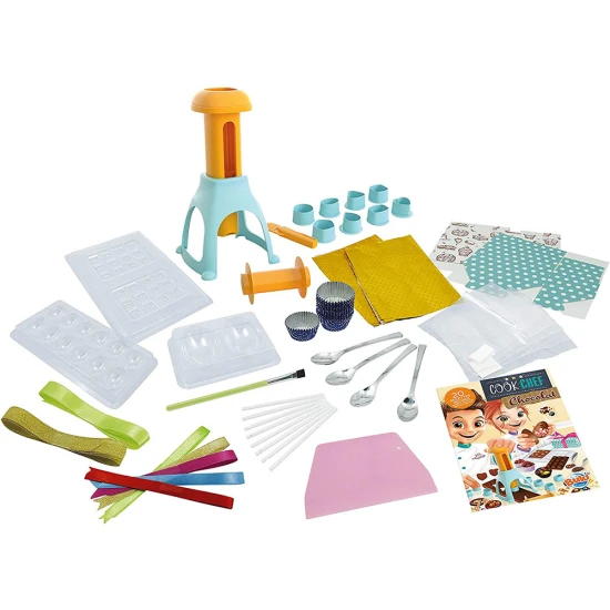 Ein einzigartiges Set für alle kreativen Kinder, die aus Schokolade eine Symphonie aus Geschmack und visuellen Eindrücken zaubern können.