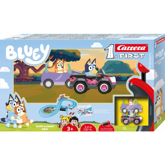 Rennstrecke Carrera FIRST Bluey 2,4 m
