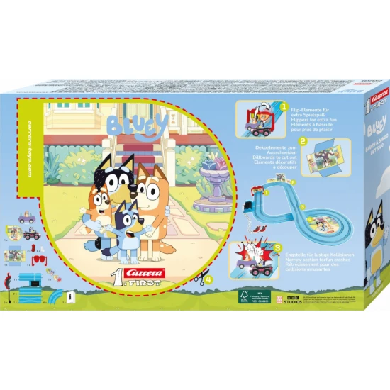 Rennstrecke Carrera FIRST Bluey 2,9 m