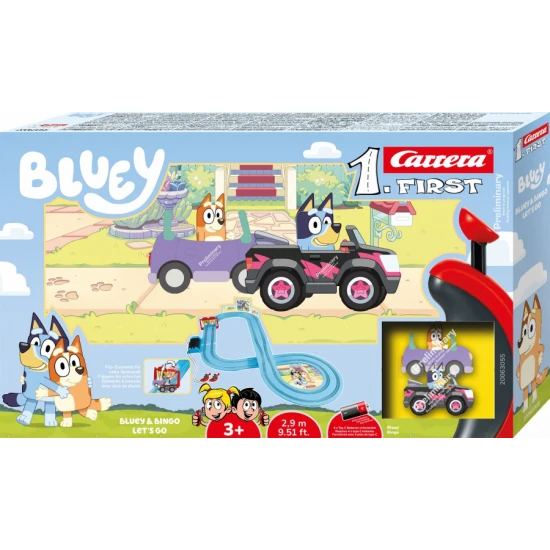 Rennstrecke Carrera FIRST Bluey 2,9 m