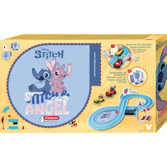 Rennstrecke Carrera FIRST Disney Stitch 2.4 m Rennstrecke Carrera FIRST Disney Stitch 2.4 m – Carrera GCO1046