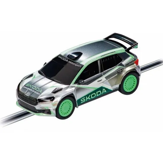 Carrera GO 64270 Škoda Fabia RS Rally 2 – Rennauto für Kinder