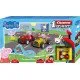 Carrera FIRST Bahn Peppa Pig mit Peppa- und Tom-Autos auf einer 2,9 m langen Bahn.