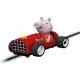 Carrera FIRST Bahn Peppa Pig mit Peppa- und Tom-Autos auf einer 2,9 m langen Bahn.