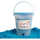 ChildGen Zaubersand im Eimer Blue 500 g – natürlicher, antibakterieller und duftender kinetischer Sand für Kinder.