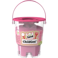 Zaubersand im Eimer Pink