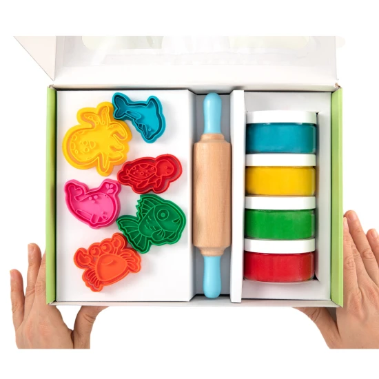 Kreatives Modellier-Set Meer – natürliche Knete für kleine Kreative