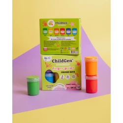 Abwaschbare Fingerfarben 6 x 50 ml