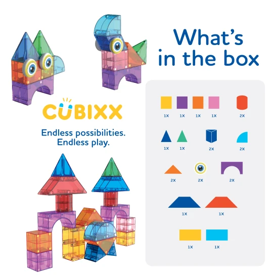 Cubixx Kreativpaket Magnetwürfel 22 Stk